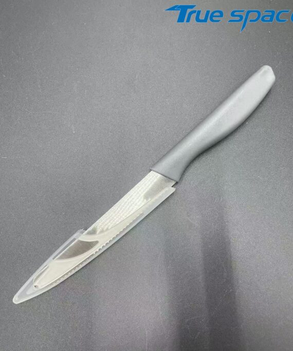 High-quality cake and bread knife, serrated blade steak knife