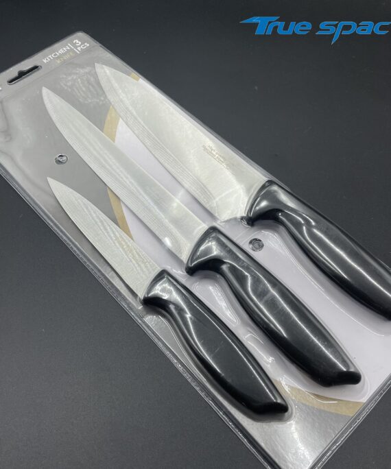 Wholesale 5PCS Kitchen Chef Bread Slice Practical  Black Knife Set