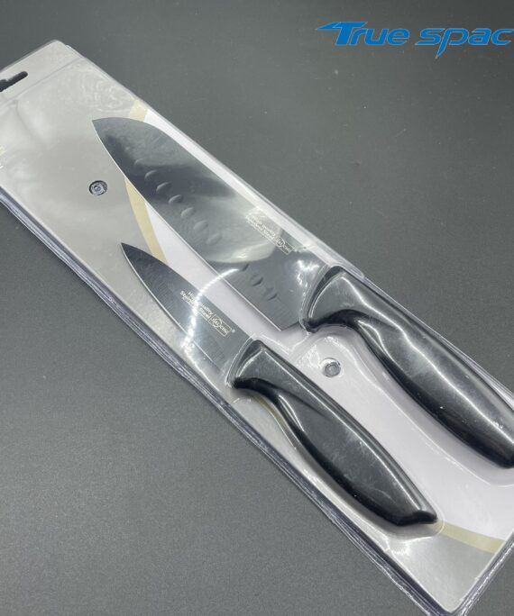 A Set of Stainless Steel Super-sharp Kitchen Knives for Fruit Cutting