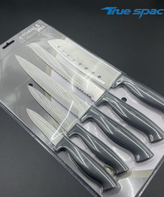 5-piece Japanese kitchen Super sharp knife set, stainless steel chef knife