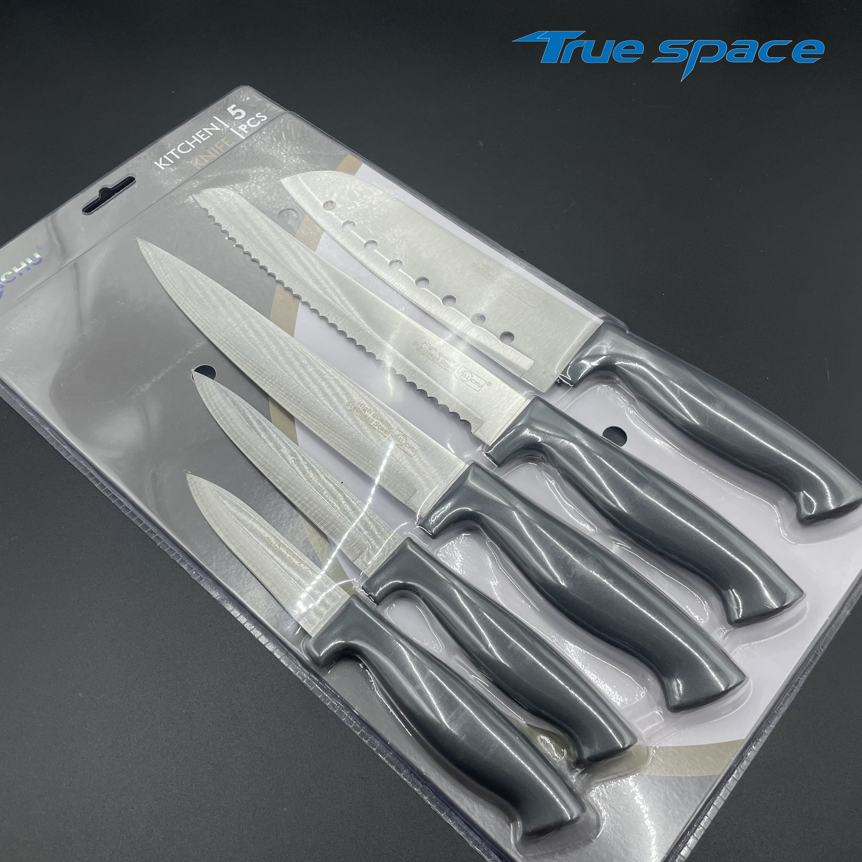 5-piece Japanese kitchen Super sharp knife set, stainless steel chef knife