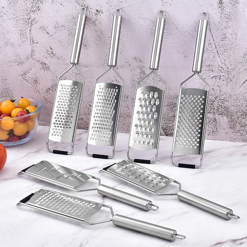 Stainless Steel Automatic Three-in-One Cheese Shaver Scraper Grater Multifunctional Cheese Cutter for Carrots and Corn