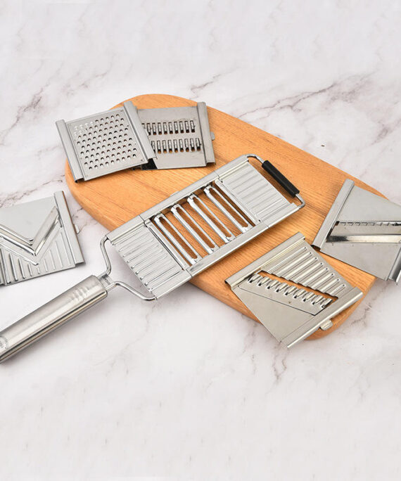 Stainless Steel Manual Multi-Function Potato Shredded Cutter Peeler Household Grater Kitchen Tools