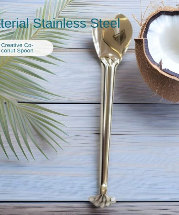 Stainless Steel Coconut Meat Grater-Multifunctional Kitchen Gadget with Modern Simplicity Design Durable