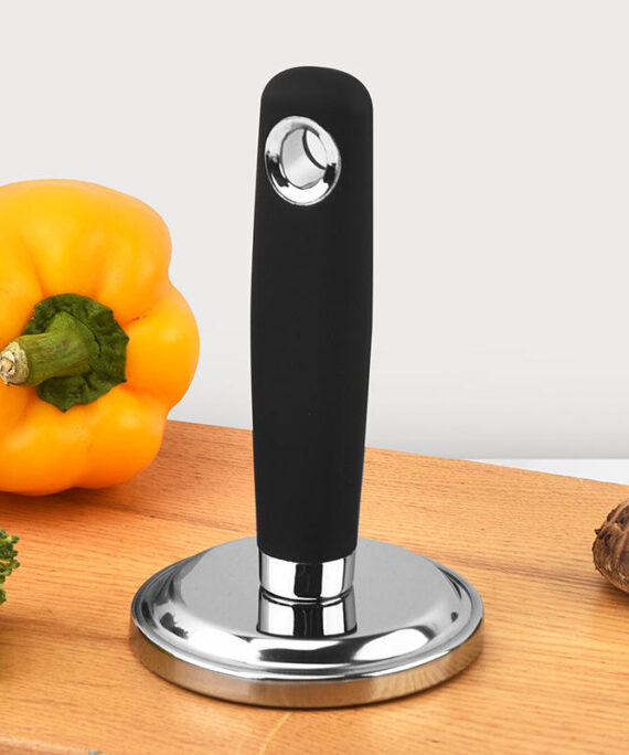 Stainless Steel Meat Cake Press Hammer Round Creative Mud Press Household