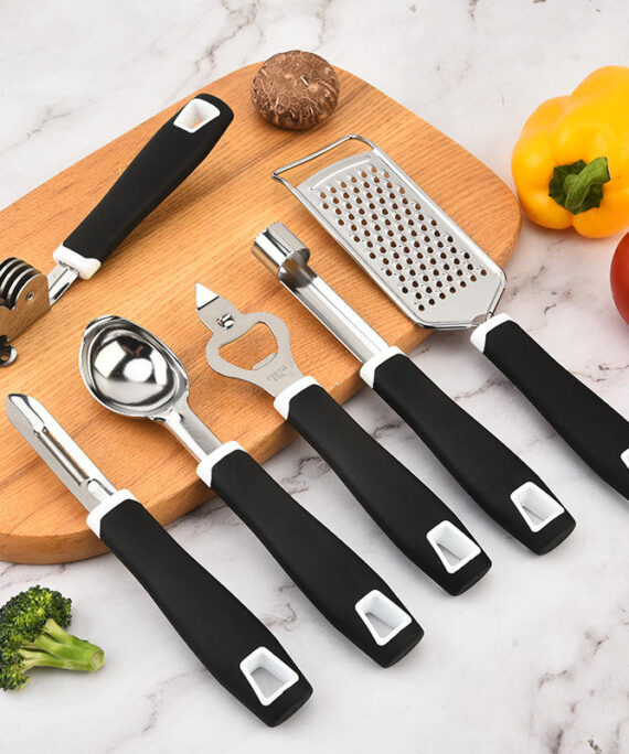 Cheese Grater Pizza Cut for Kitchen Gadget Knife Grater Ice Cream Spoon Multifunctional Homemade Stainless Steel 430