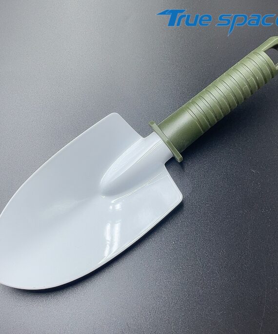 Outdoor small and mini farm tools, garden metal stainless steel shovel, plastic handle plant weeding shovel