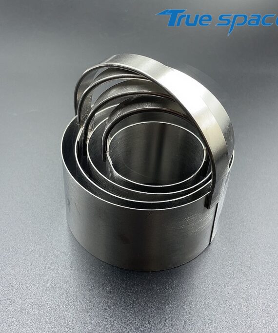 Stainless steel baking cookie molds, cake mousse round molds complete set