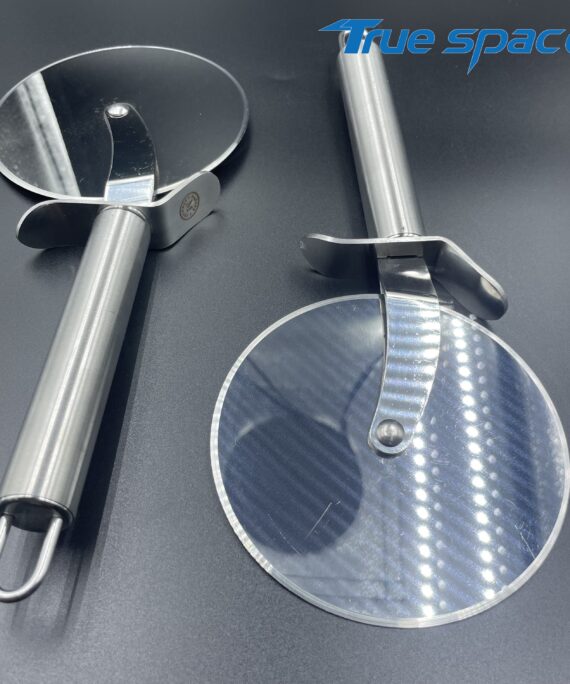 Baking tray tools, pizza cutter, stainless steel pizza wheel, multi-purpose pizza slicer knife