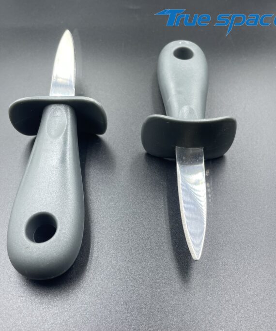 Shellfish knife peeler with PP handle metal seafood opener, suitable for clams, oysters and other shellfish