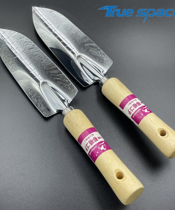 Mini gardening shovel, small wooden handle, stainless steel shovel, weeding and loosening shovel, hand toolsc