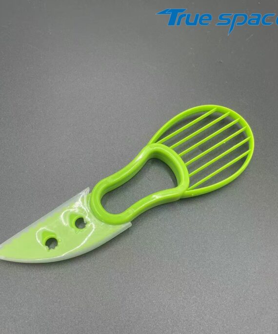 Multi-functional Three-in-one Avocado Slicer, Butter Peeler, Fruit Flesh Separator, Plastic Knife, Kitchen Vegetable Tools