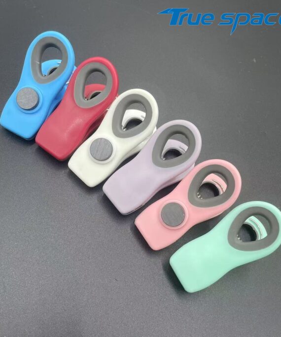 Food-grade Sealing Clamps, PVC Moisture-proof Household Snacks, Refrigerator Magnetic Clamps Are Mostly Used for Plastic Bags