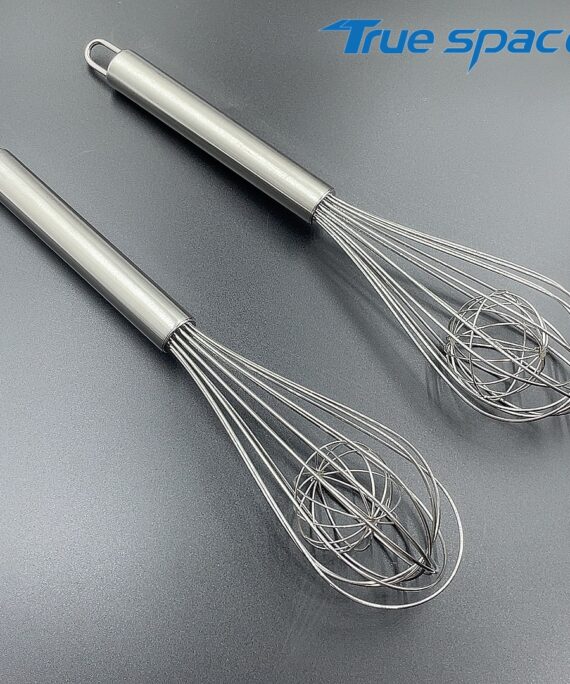 Handheld Spherical Stainless Steel Egg Beater