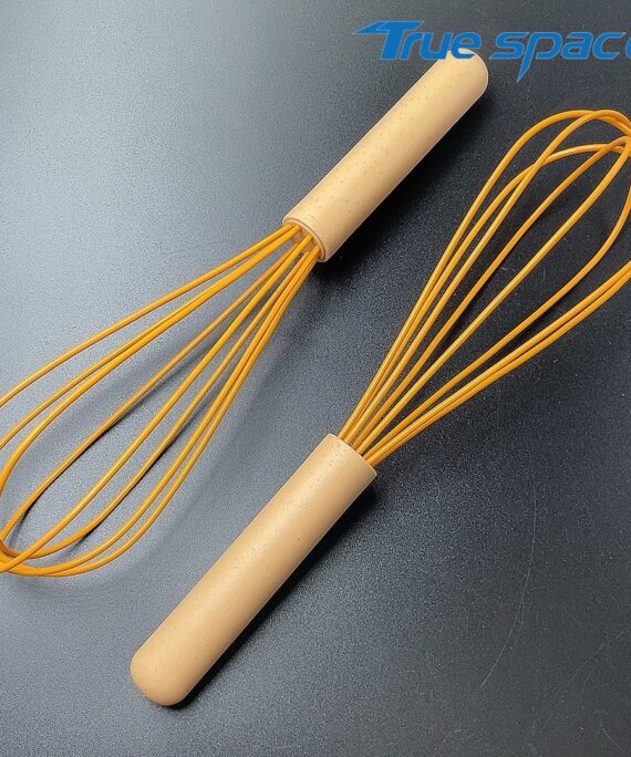 Manual Silicone Egg Beater and Cream Mixer Kitchen Gadget