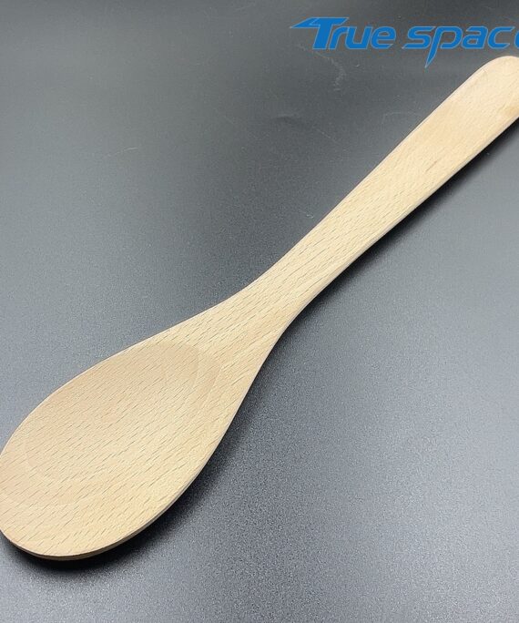 Natural Long-handled Round-headed Wooden Spoons, Wooden Tableware and Cookware