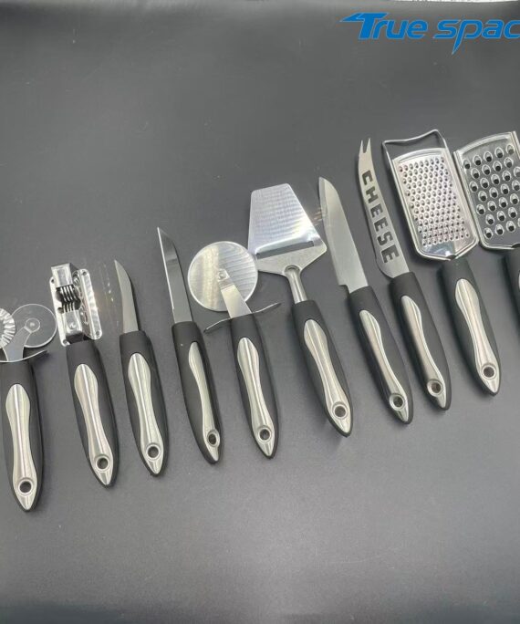 Kitchen accessories, cooking tools, stainless steel with PP handle kitchenware set