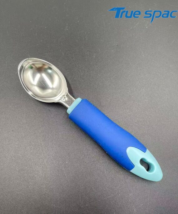 8-Piece Blue Silicone Handle Eco-Friendly Stainless Steel Kitchen Tool Set