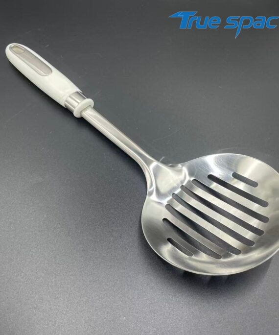 304 stainless steel kitchenware 4-piece set, household spatula, frying spatula, strainer, soup spoon, kitchen cooking tool set wholesale, customizable logo