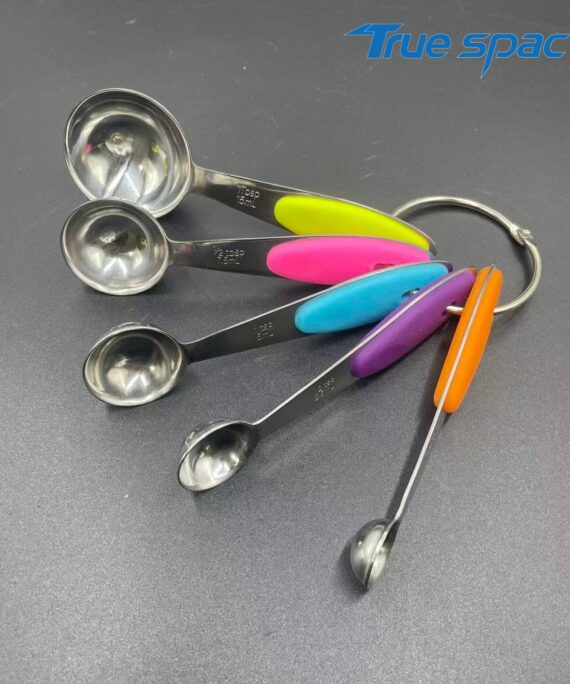 Custom Logo Coffee Matcha Tea Measuring Spoon Set,Stainless Steel Spice Measuring Spoons