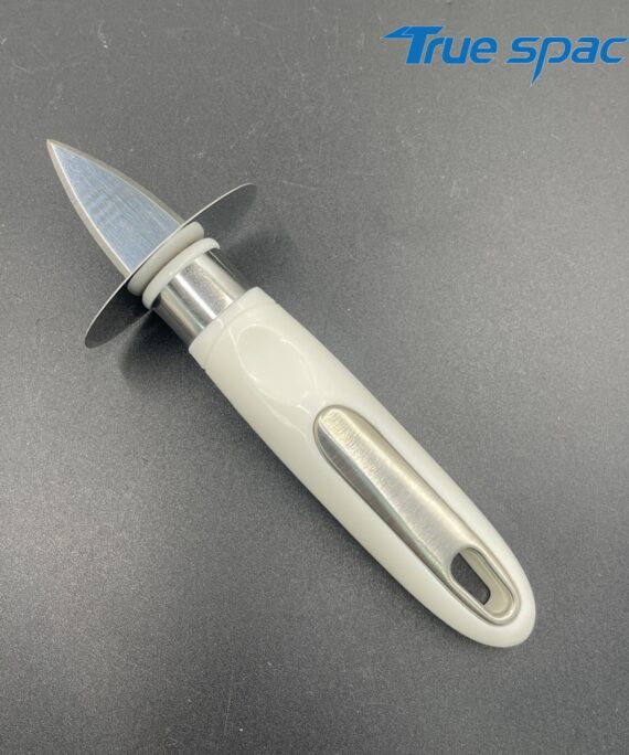 Stainless steel oyster, clam, shellfish and seafood opener