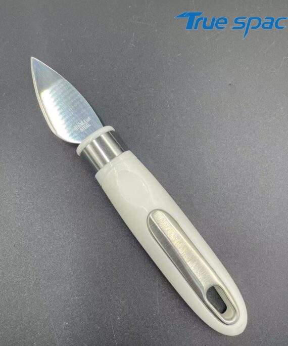 High-quality stainless steel kitchen tool: Dual-action butter cutter & spreader for smooth spreading