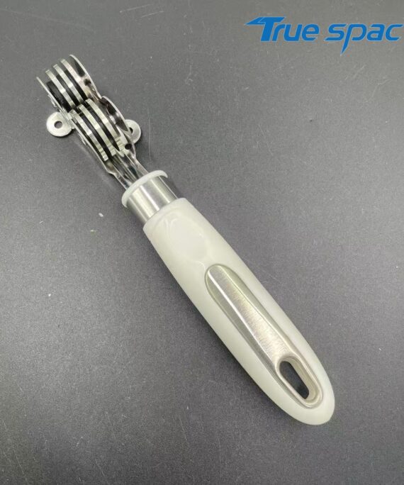 The household stainless steel multi-slot knife sharpener is used for sharpening kitchen knives