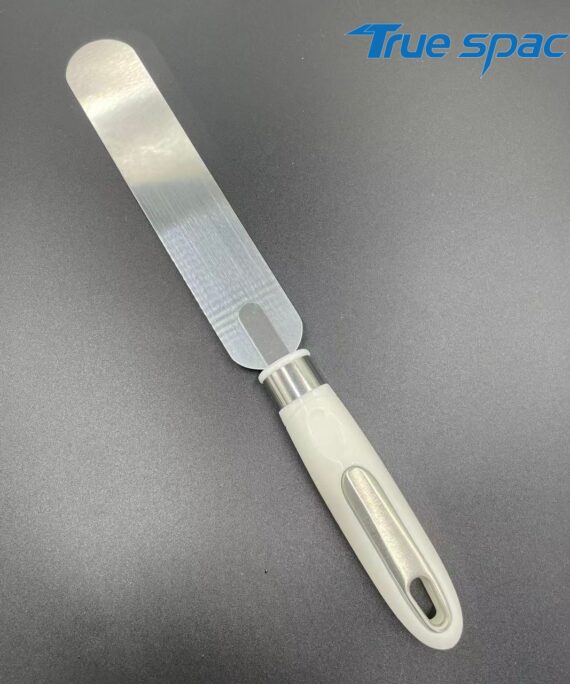 Stainless steel cake decorative frosting cake spatler with plastic handle