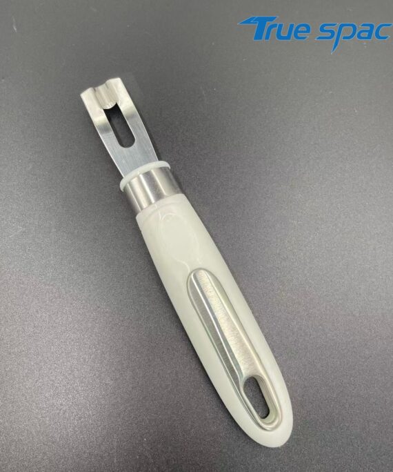 Stainless Steel Kitchen Durable Small Tool Slot Knife, Suitable for Fruit Carving