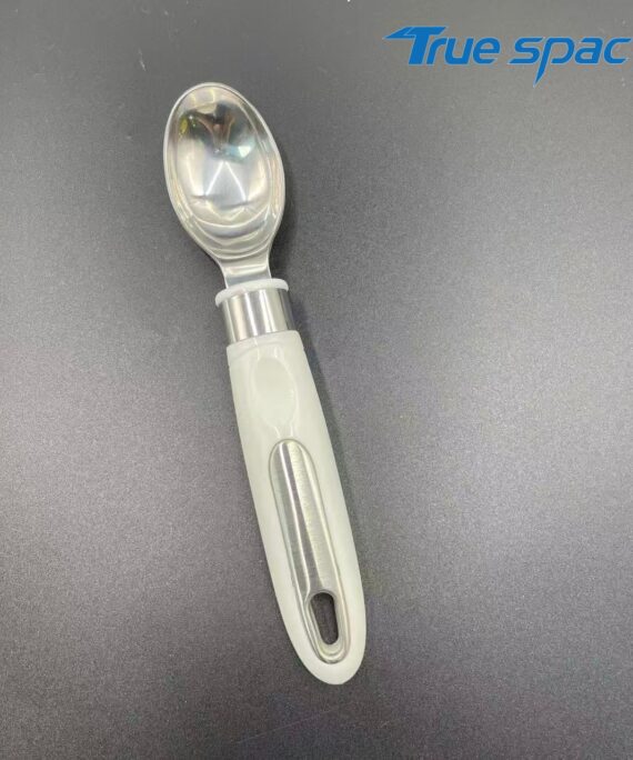 DIY ice cream spoon, sustainable kitchen gadget, stainless steel spherical ice cream spoon