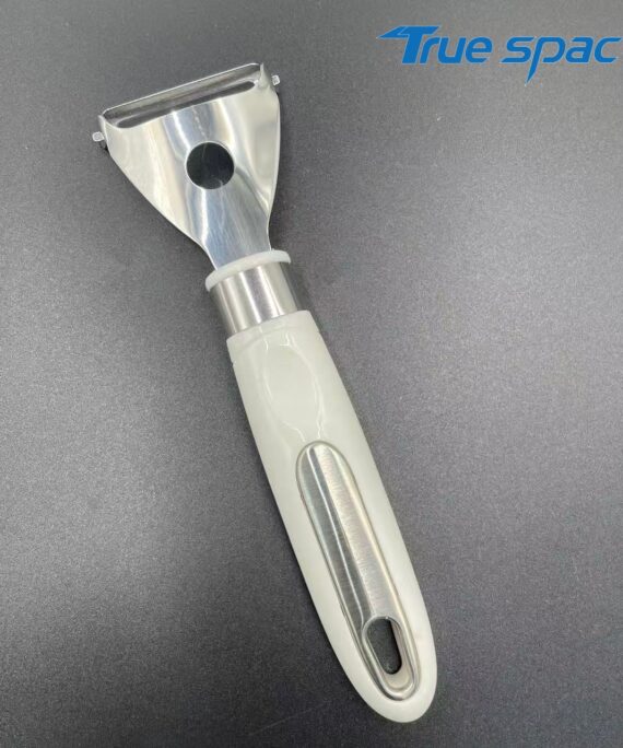 Stainless steel Y-shaped potato and carrot peeler, vegetable rotary peeler with anti-slip handle, kitchen accessories