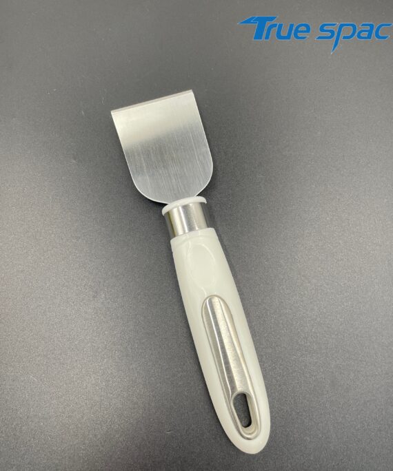 Silver stainless steel multi-functional handheld cheese slicer