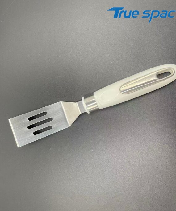 Three-hole cheese spatula, multi-functional cheese spatula, stainless steel cheese spatula