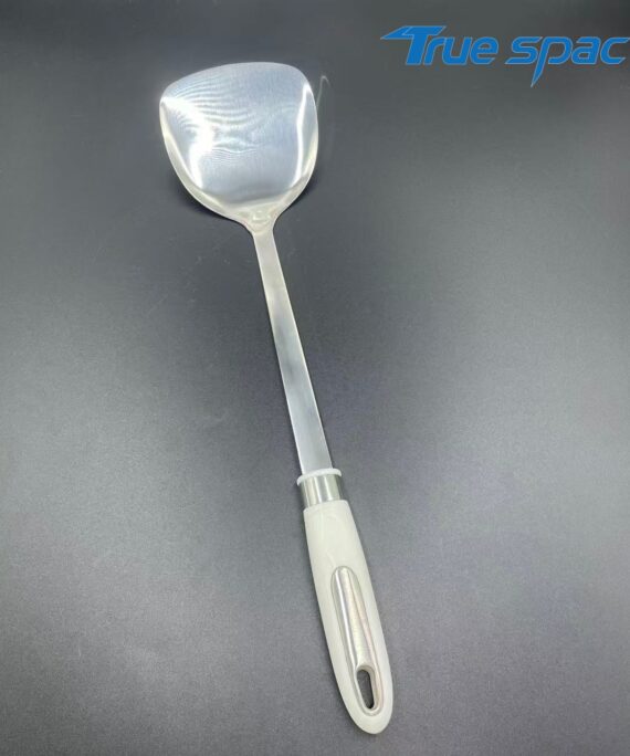 New stainless steel frying pan spatula, cooking spatula, household kitchenware