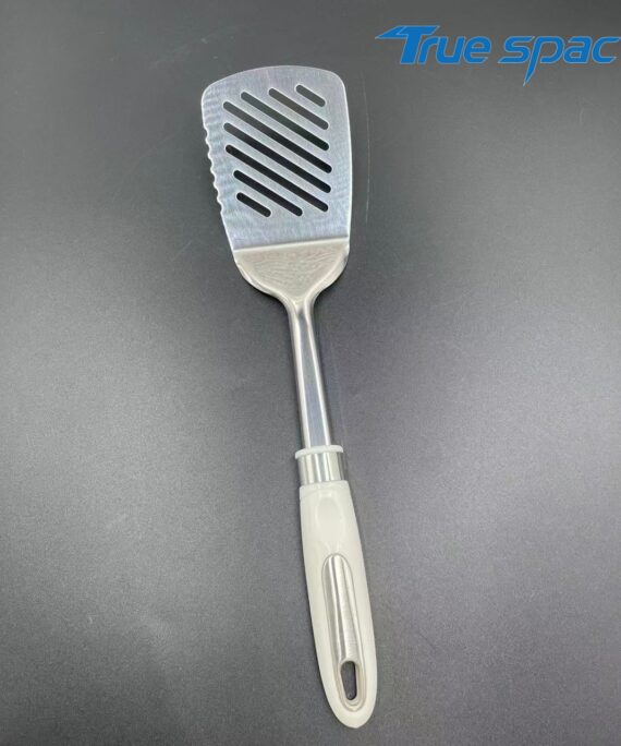 Stainless steel multi-functional kitchen frying spatula