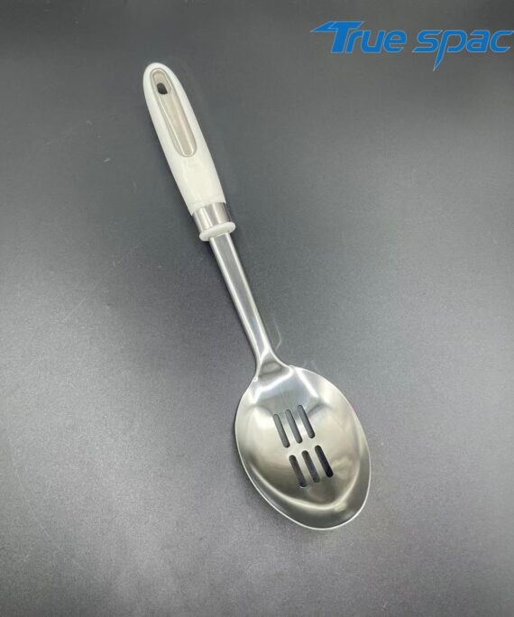Durable and high-quality stainless steel kitchen stainless steel slotted spoon, comfortable handle