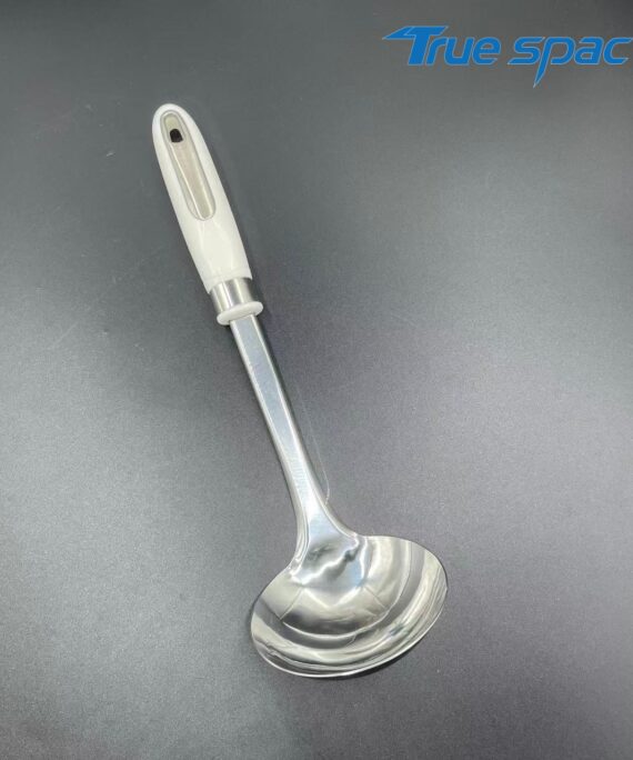 Household cooking tools: Kitchen stainless steel long-handled soup spoon