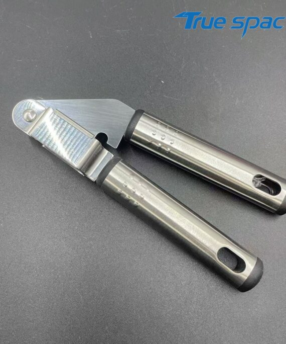 Manual household garlic press stainless steel masher kitchen accessories
