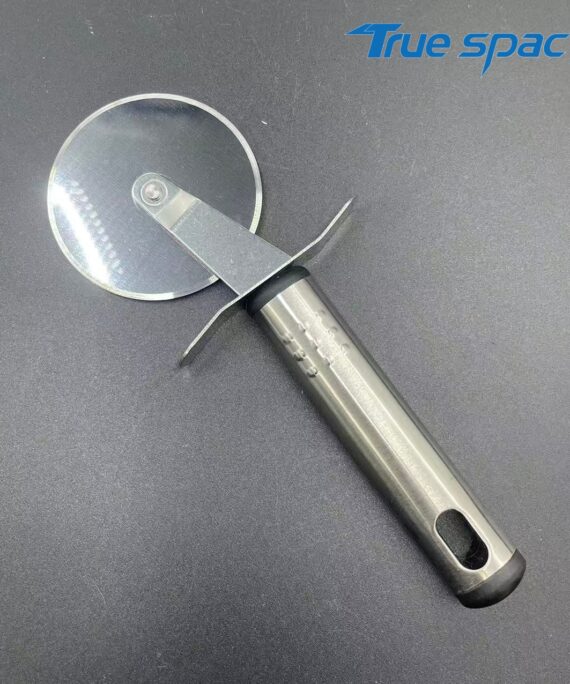 Single-wheel stainless steel multi-functional pizza knife wheel stainless steel handle puff pastry cutting knife