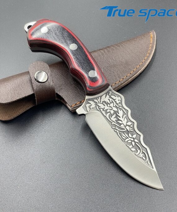 Best Selling Sharp Stainless Steel Outdoor Boning Knife Hunting Pocket Knife with Wooden Handle