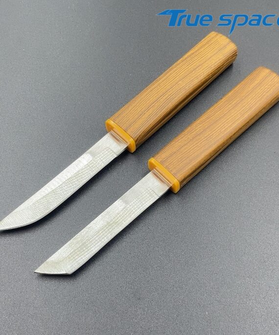 Multi-Purpose Stainless Steel Outdoor Camping Survival Straight Knife with Plastic Handle