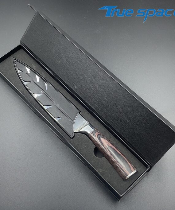 New Product Supplier Stainless Steel Blade Meat Cutting Knife Kitchen Knife with Cover