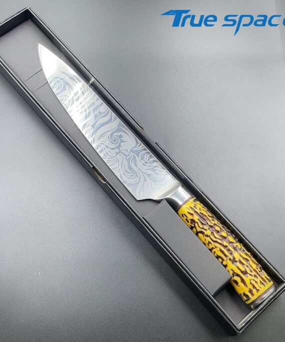 High Quality  Sharp 3cr13 Stainless Steel Blade Kitchen Chef Knife of ABS&Steel Handle