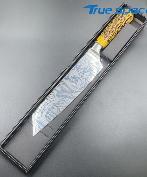 Individual Grade Household 3cr13 Stainless Steel Chef Kitchen Knife for Cutting Meat Vegetable