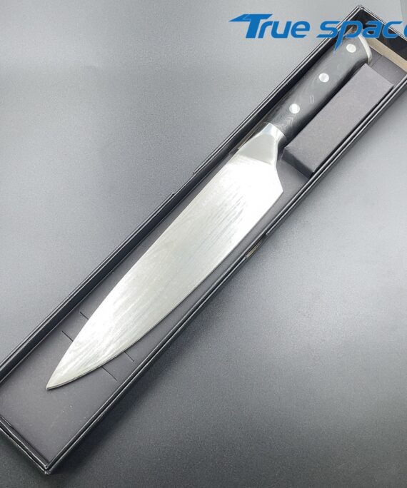 Professional Non-stick Sushi Knife 3cr13 Stainless Steel Chef Fruit Knife with G10 Handle