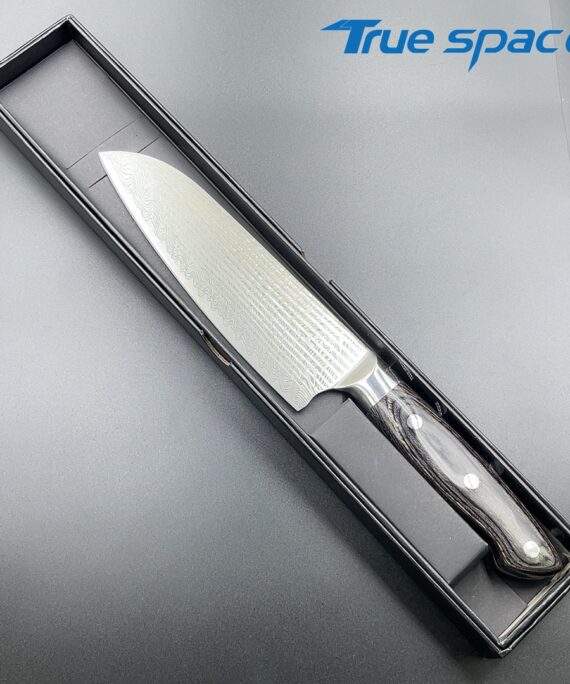 Best Quality Colorful Wood Handle 3cr13 Stainless Steel Blade Home Kitchen Chef Knife
