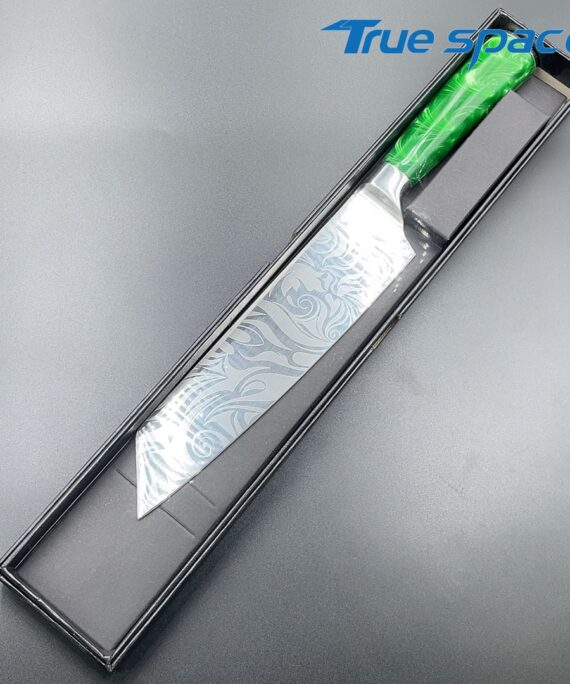 High Quality 3cr13 Stainless Steel Kitchen Knife Sharp Chef's Knife with Resin Handle