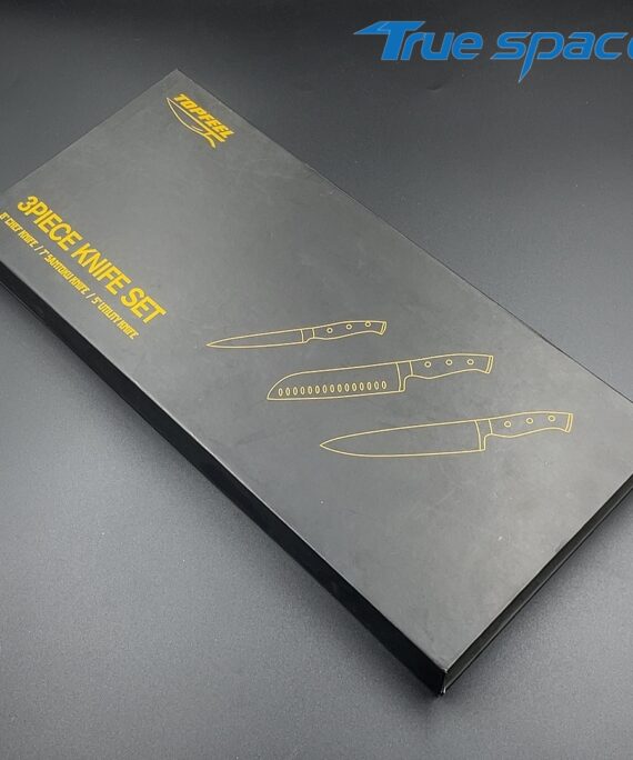 Chef's Knife Resin Handle with Gift Box, Damascus Steel Professional Kitchen Knife Set