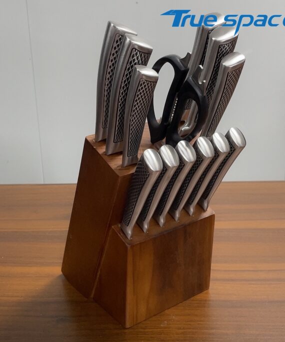 Wholesale Luxury 13-piece Professional Chef Knife Set with Stainless Steel Blades