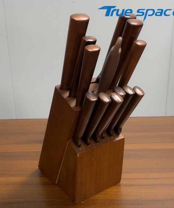 13Pcs Kitchen Knife Set, Practical Steak and Fruit Knife Cover, sharp Kitchen Knives